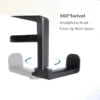 56df5fd3c7d7e288a1238067049edce1.webp Universal Headphone Headset Stand 360 PC Gaming Table Desk Clamp Earphone Hook Stand Bracket Stand Holder Rack