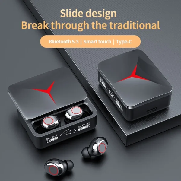 my-11134207-23010-x7x5sl8daxmv6f.webp M90 Pro Bluetooth Wireless Earbud Earphone Classic TWS HIFI Stereo Powerbank With Microphone Earbuds Earphones