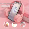 my-11134207-23020-2x64znxzzcnva9.webp Y08 P47 Macaroon Bluetooth Headphone Headset SD Card Wired Bluetooth Mode Earphone With Mic Extra Bass Quality