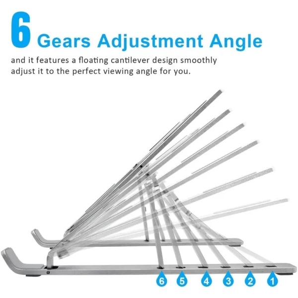 Laptop Holder Alloy for PC Notebook Laptop Stand Bracket Foldable Aluminium Laptop Holder