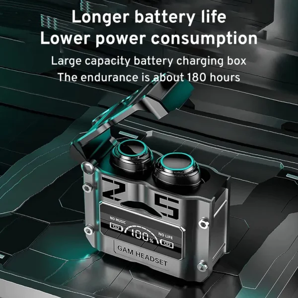 M25 Wireless Bluetooth Earbuds 9D Sound Charging Box
