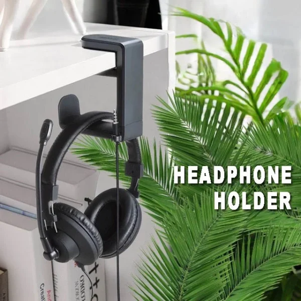 my-11134207-7ras8-mbbq8prrh32f7f.webp Universal Headphone Headset Stand 360 PC Gaming Table Desk Clamp Earphone Hook Stand Bracket Stand Holder Rack