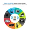 sg-11134201-22120-ol65y8b6gskv6a.webp Wireless USB Dongle Bluetooth 5 Mini USB Adapter Transmitter Receiver Audio for Computer PC Laptop Printer Speaker