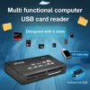 Memory Stick For TF SD CF XD MS M2 Memory Card Adapter USB Type C 6 In 1 USB Card Reader IP Data Line