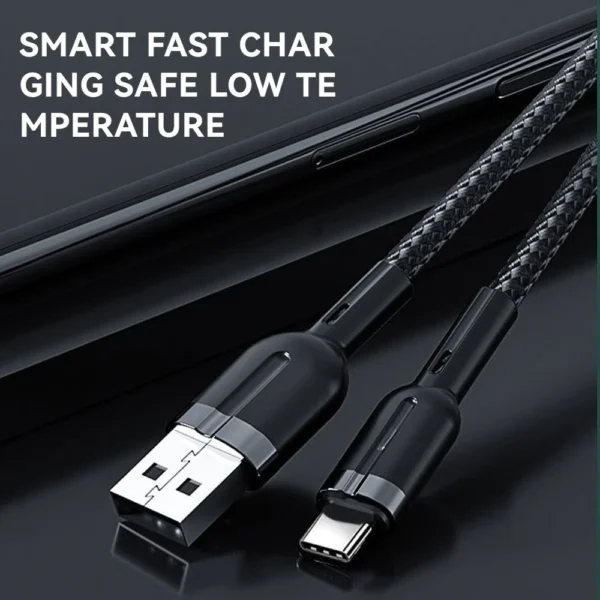 Cable Quick Charge USB A To 1Phone   Type C Fast Charging 100W TypeC Wire Charger Phone Android Data