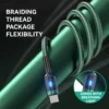 Cable Quick Charge USB A To 1Phone   Type C Fast Charging 100W TypeC Wire Charger Phone Android Data