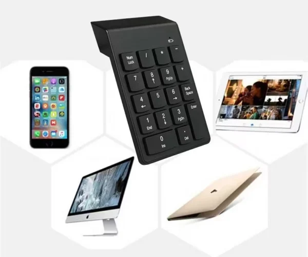 sg-11134201-7repe-m8ya3nm66yol42.webp Portable Mini Wireless Numeric Keypad 18 Keys Number Numpad Keyboard Keypad Mini USB Receiver For Laptop PC Windows