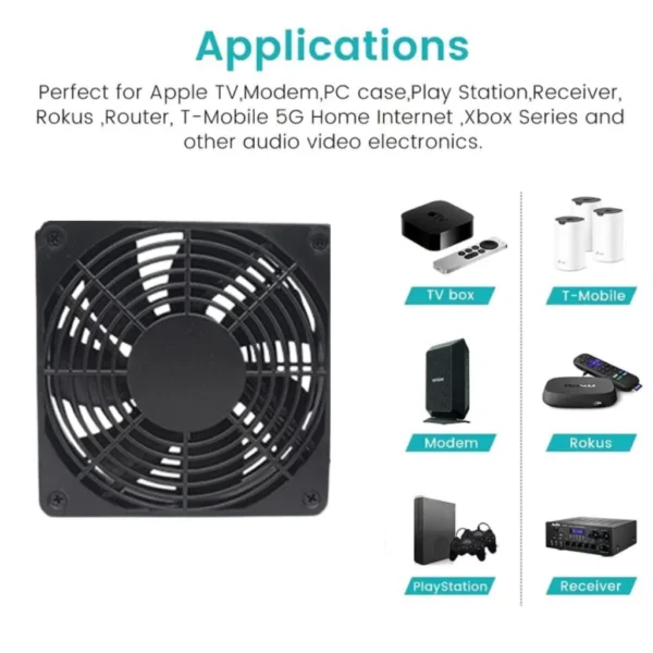 sg-11134201-824gs-mf0qq8r4bi1ba9.webp Usb Cooling Cooler Fan Router Set top Box Desktop Computer Laptop ADSL Modem Heat Dissipation