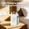 Fast Charger USB Dual PD Charger Port Portable